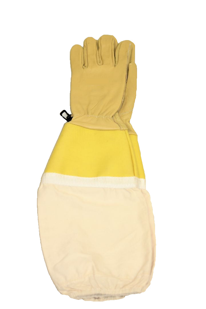 Imkerhandschoenen leer met zware schacht;Handschoenen Leer Met Zware Schacht Maat 7 Xs