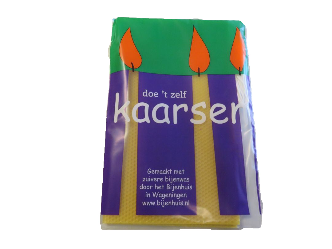 Kaarsenraat naturel met lont 10st