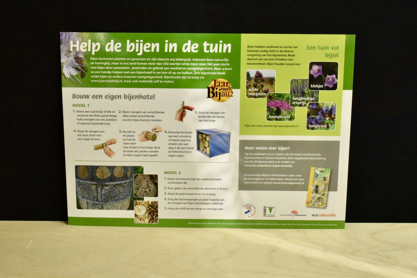 Wilde Bijen Zoekkaart;Wilde Bijen Zoekkaart;Wilde Bijen Zoekkaart