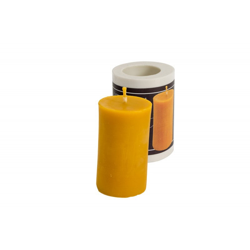 Gietmal kaars rond klein