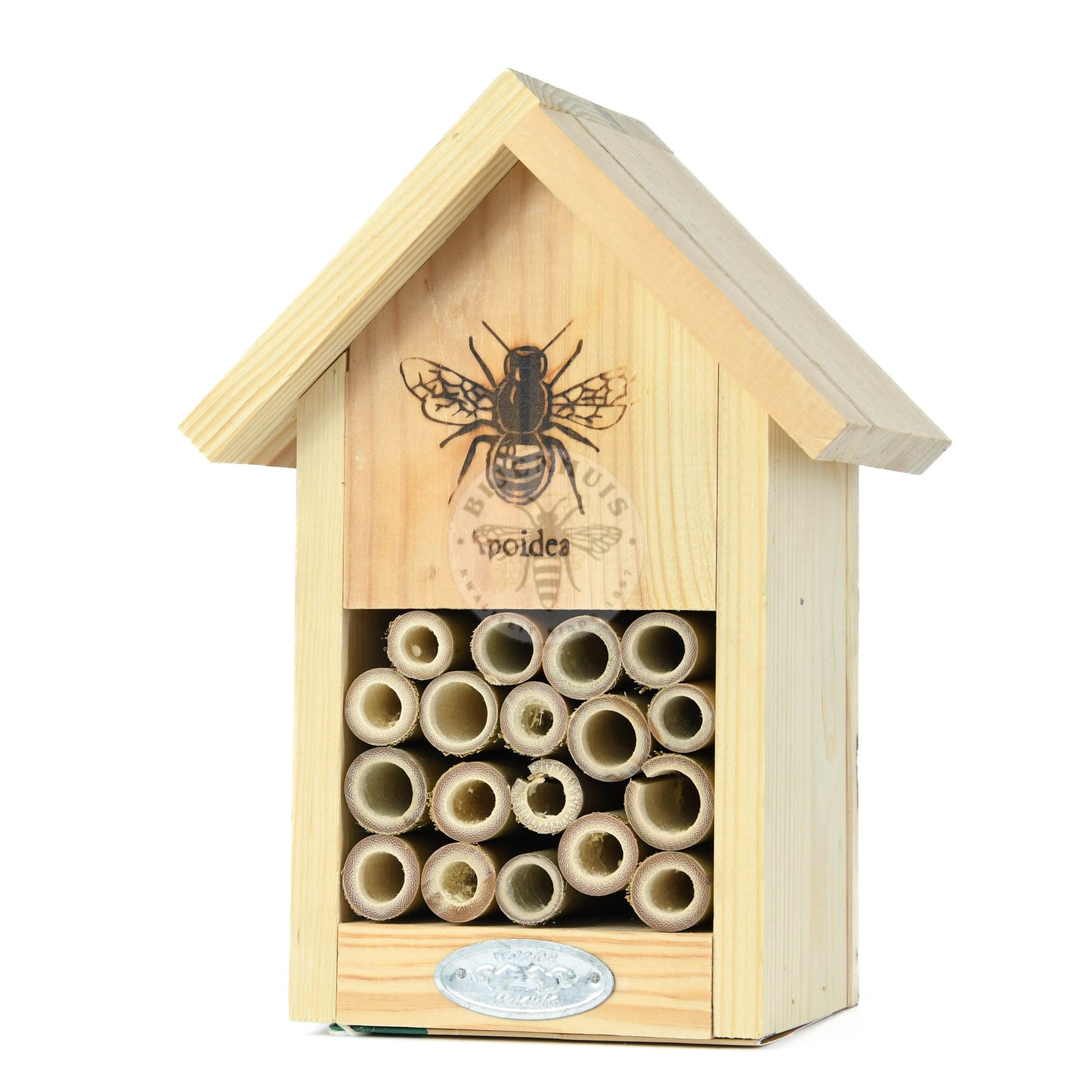 Wilde bijenhuis silhouet