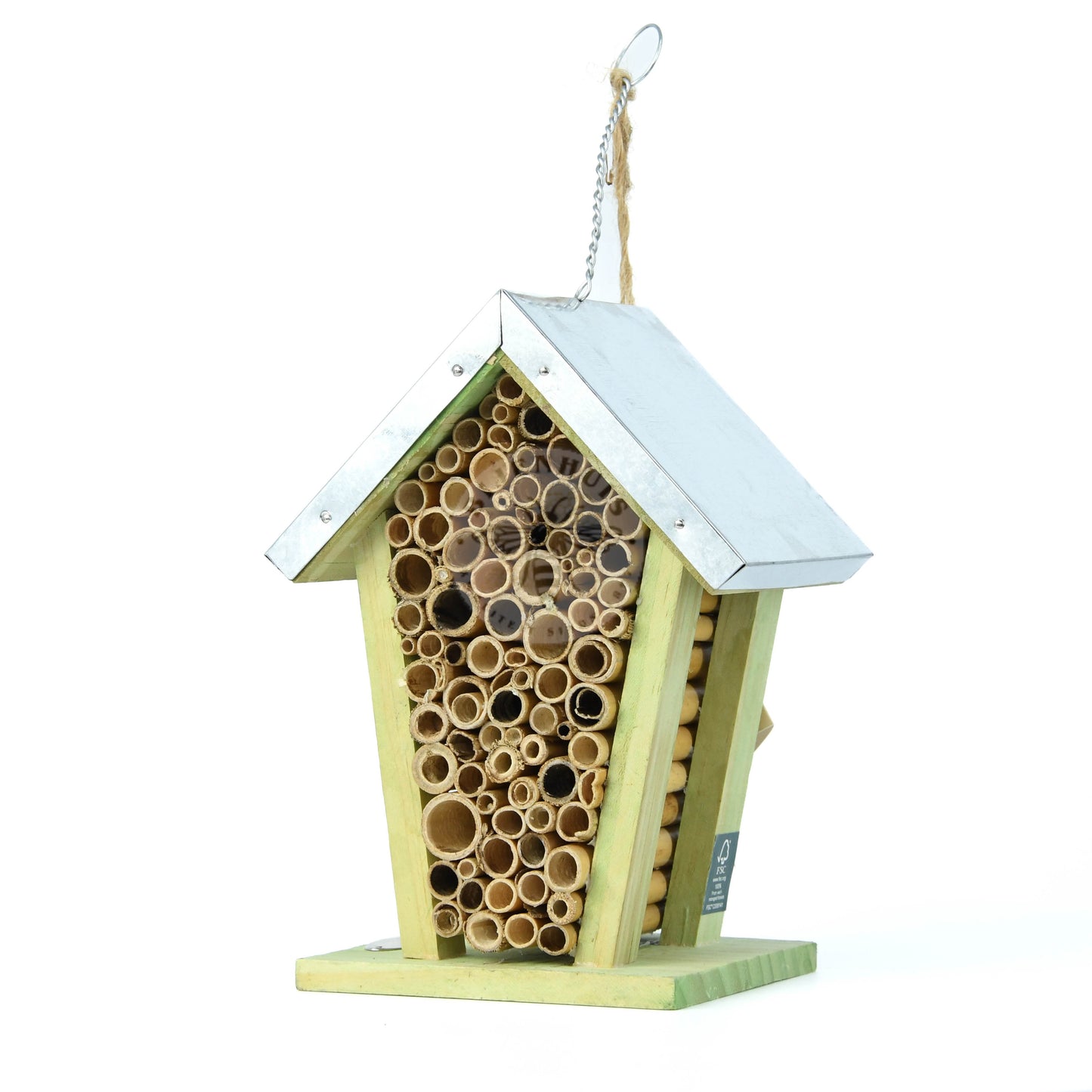 Wilde bijenhuis hangend