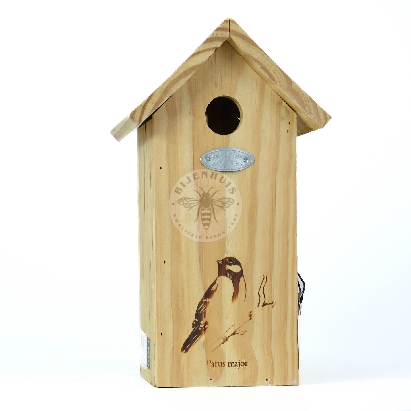 Nestkast koolmees silhouet