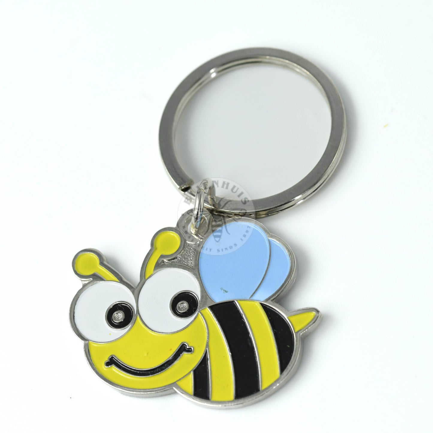 Sleutelhanger Blije Bij;Sleutelhanger blije bij