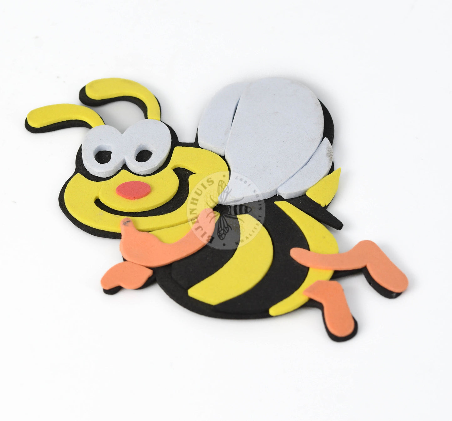 Sticker bij schuimstof 12cm;