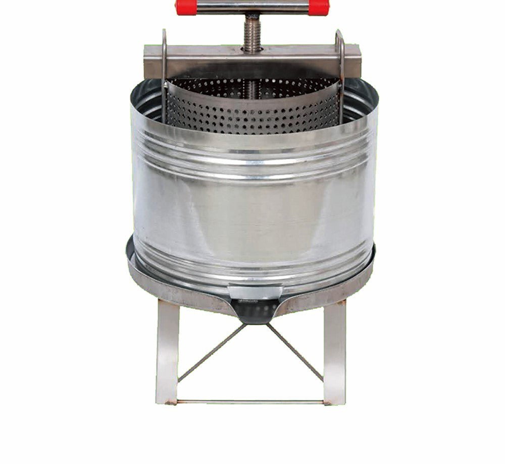 Honingpers RVS met Opvangrand