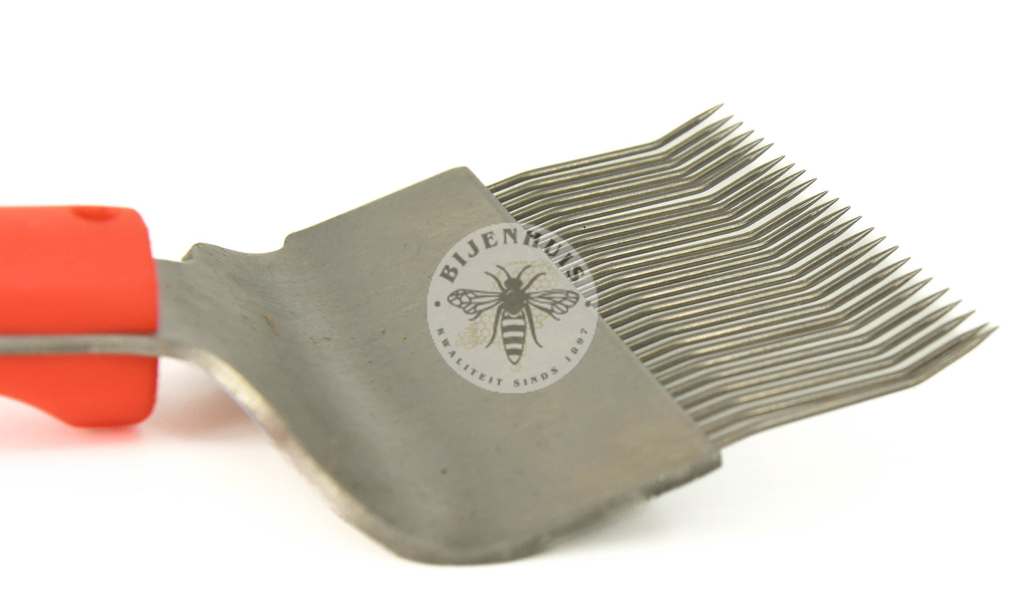 Ontzegelvork RVS met zijmesje;Ontzegelvork RVS met zijmesje