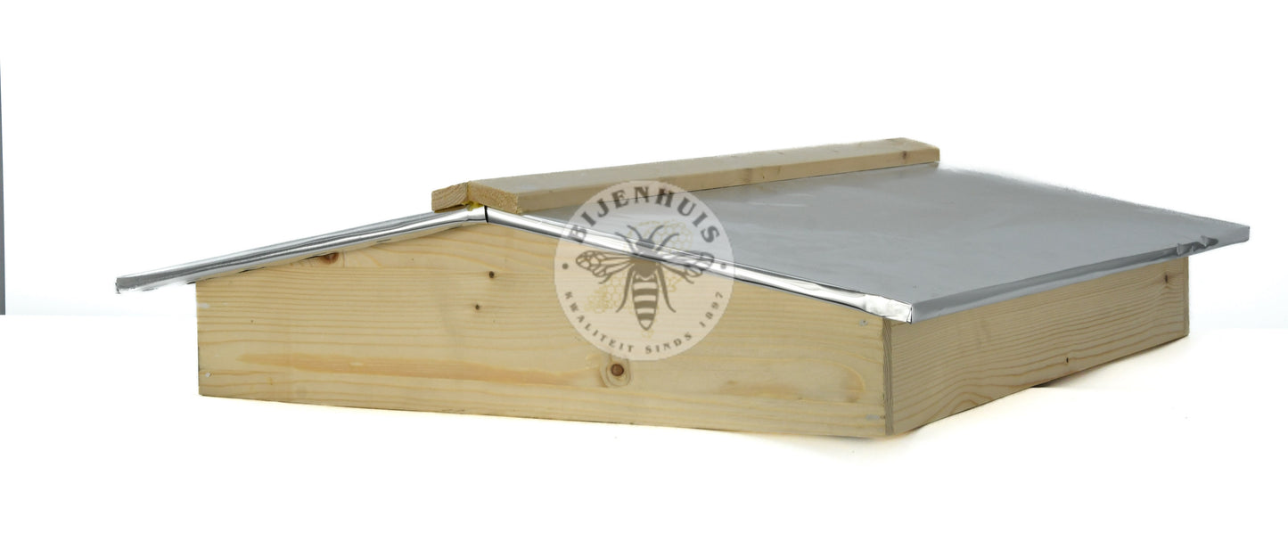 Zadeldak vurenhout voor spaarkast;;;