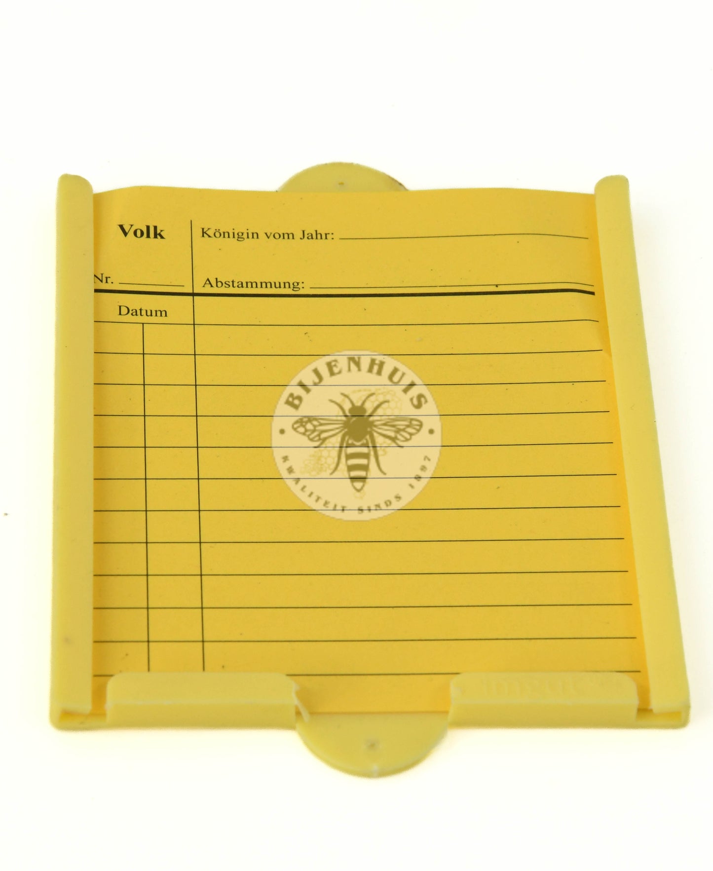 Notitiekaartje voor op de kast