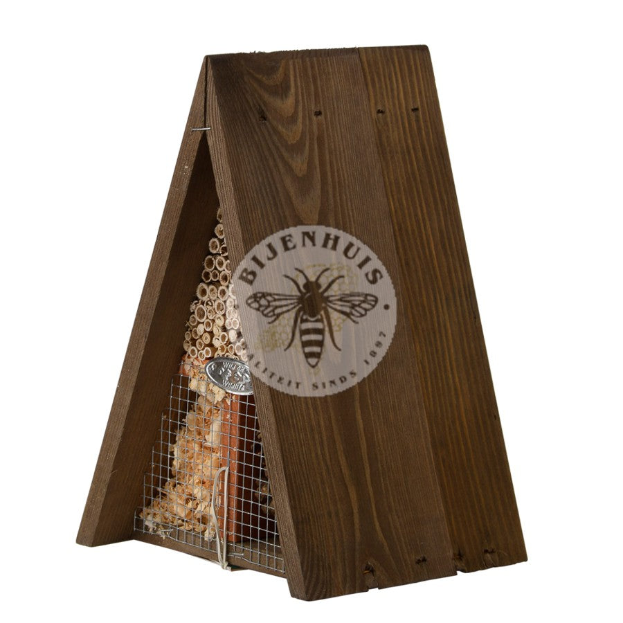 Driehoekig insectenhotel;Driehoekig insectenhotel