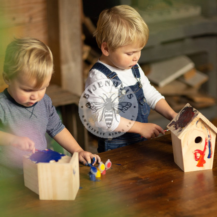 Schilder-zelf nestkast;Schilder-zelf nestkast;Schilder-zelf nestkast