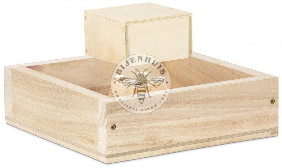 Miniplus voerbak hout