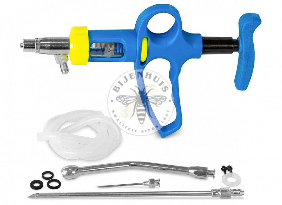 Automatische doseerspuit voor toedienen oxaalzuur