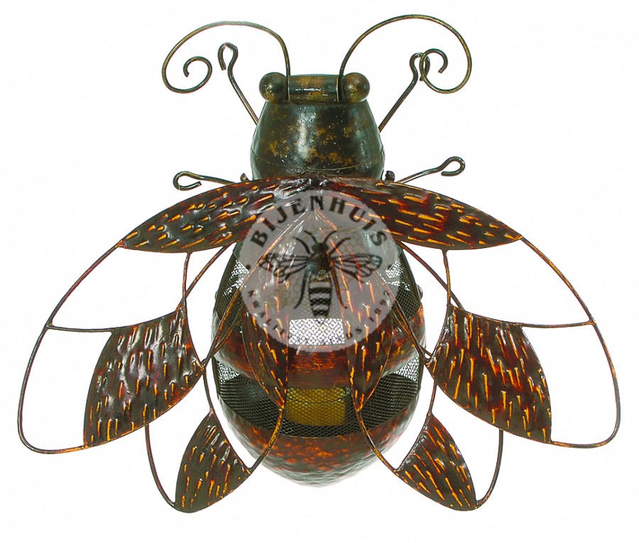 Windlicht metalen bij