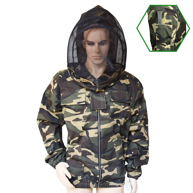 Imkerjas met Engelse Kap Camouflage 100% Katoen