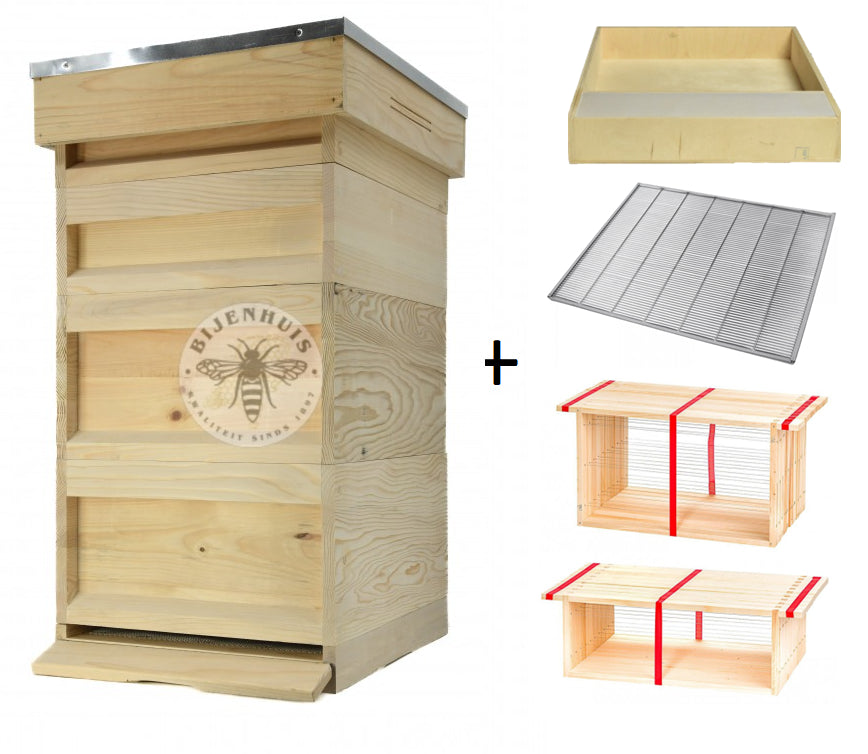 ;Spaarkast vuren easy-grip compleet