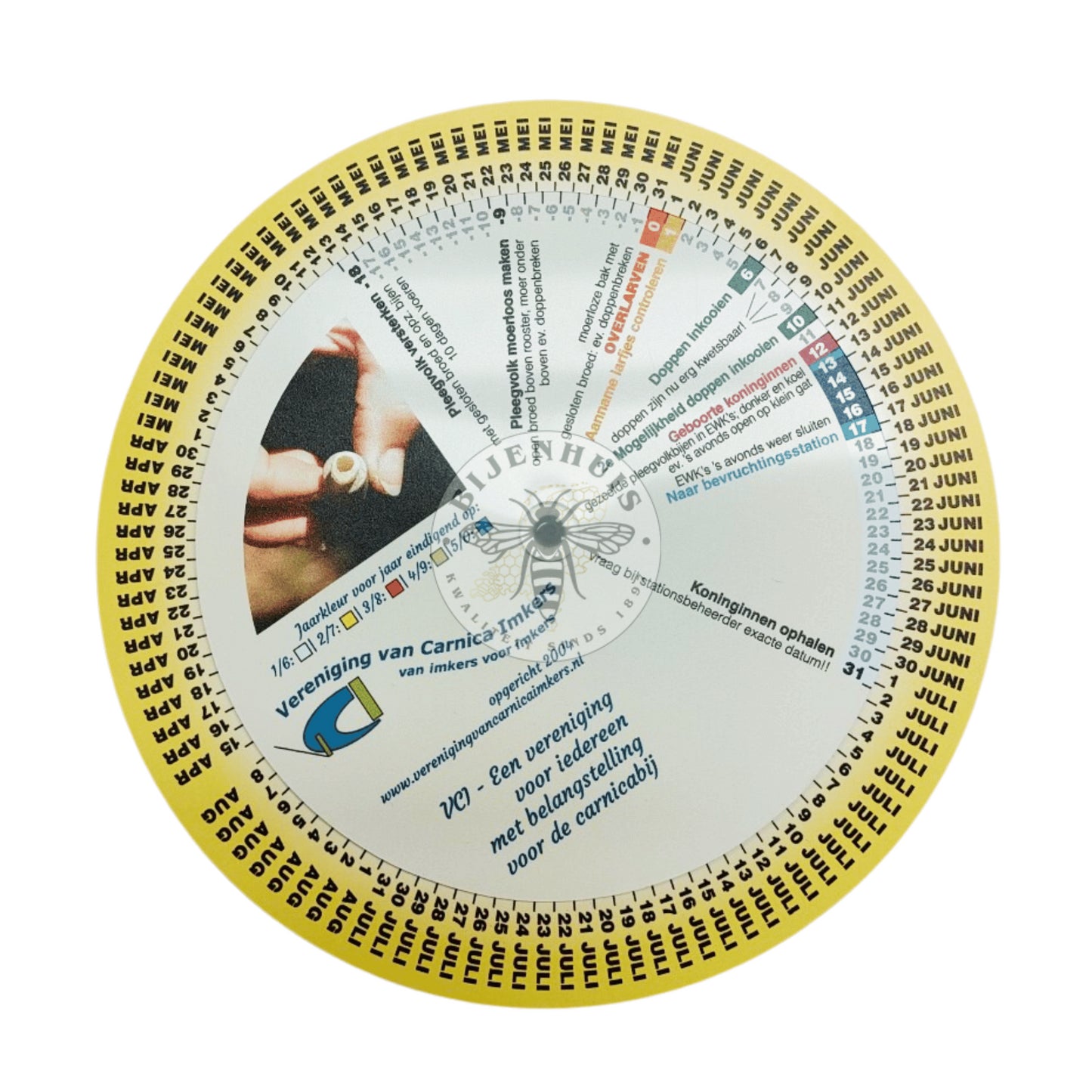 Koninginnenteelt schijf