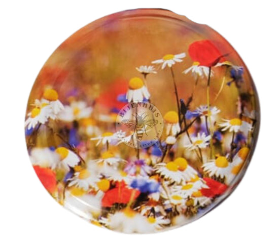 Deksel 63mm Bloemen Veld