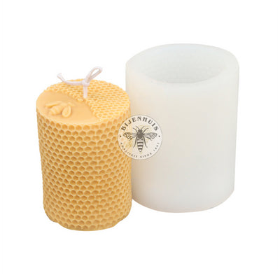 Gietmal Cilinder Raatmotief met Bijtje