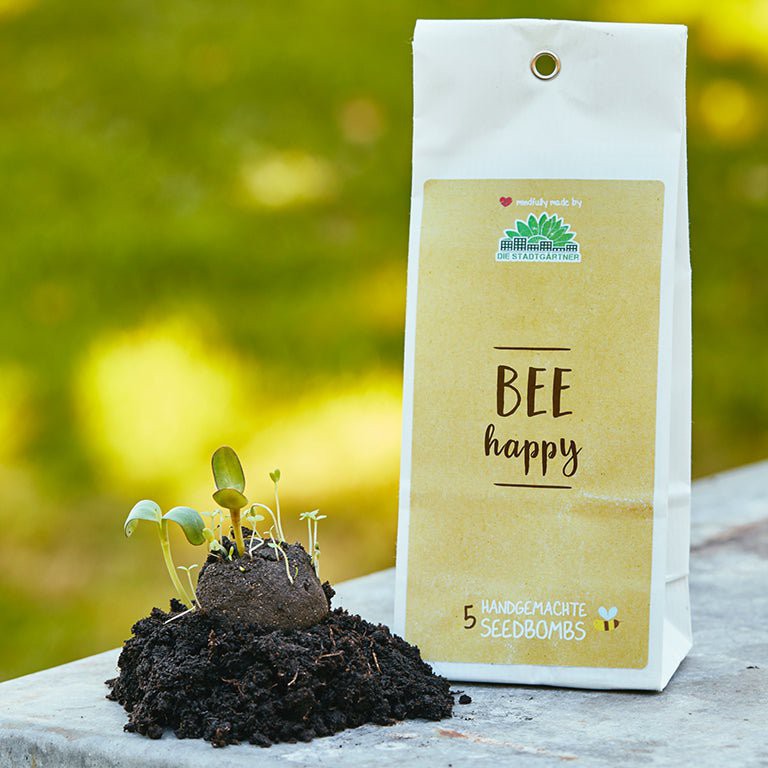 Bee happy seedbombs;Bee happy seedbombs