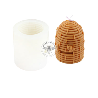 Gietmal bijenkorf met bij