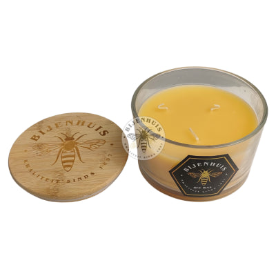 Bijenwaskaars in Glazen Pot Groot;Bijenwaskaars in Glazen Pot Groot;Bijenwaskaars in Glazen Pot Groot