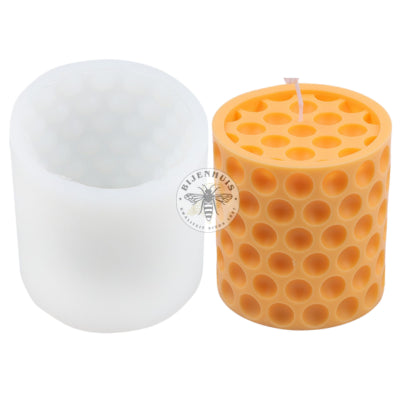 Gietmal Cilinder Gaatjesmotief Groot