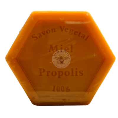 Honingzeep met propolis zeskant