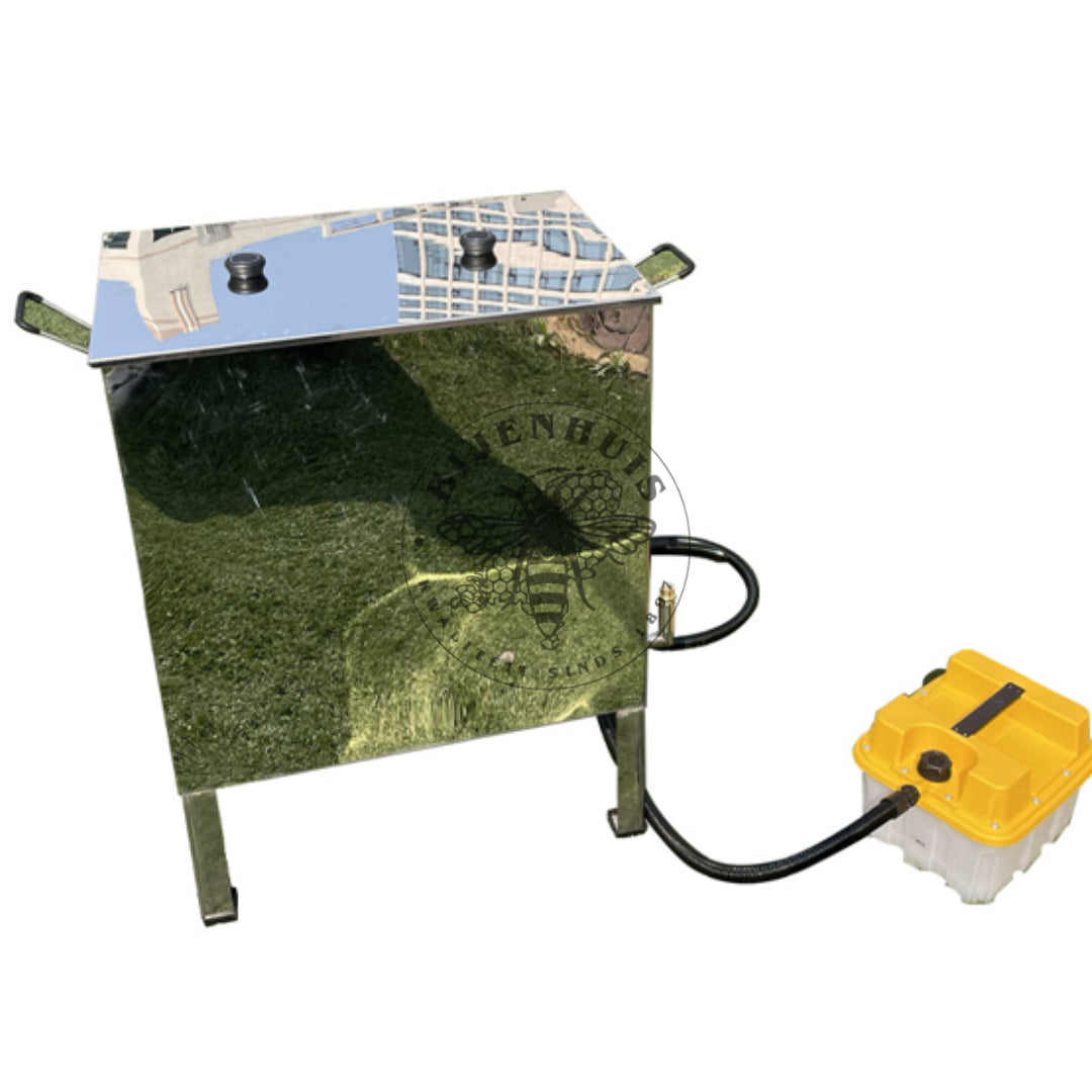 Stoomwassmelter rvs rechthoekig (palletbezorging)