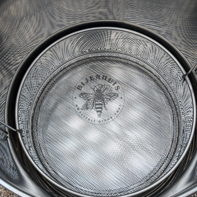 ;;;;Stoomwassmelter rvs rond