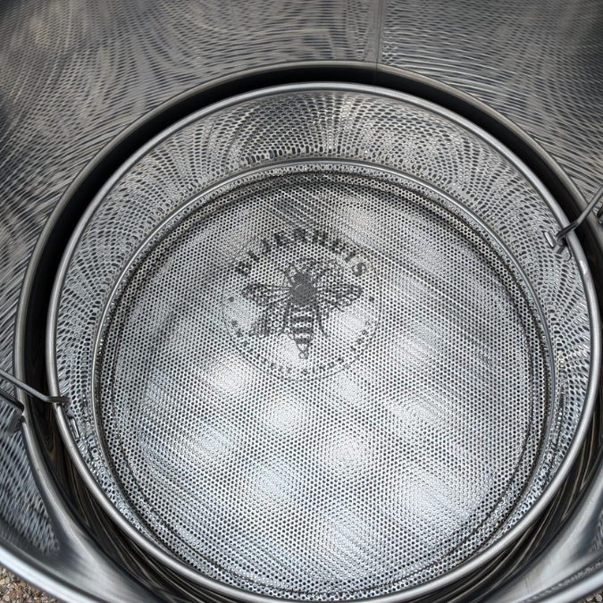 ;;;;Stoomwassmelter rvs rond