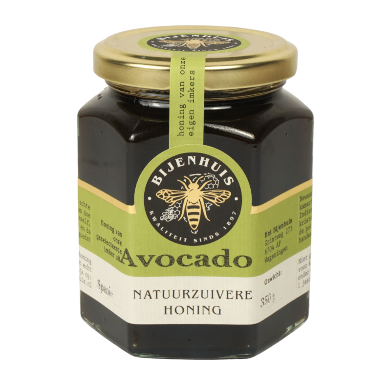 Pot Avocado-honing Bijenhuis