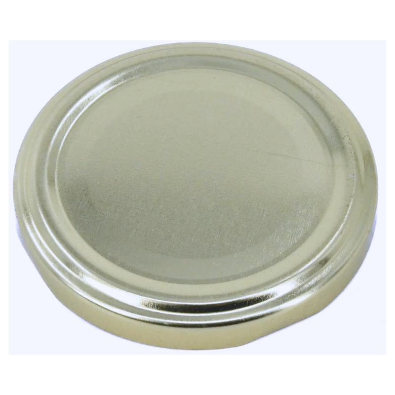 Deksel 63mm Effen Zilver