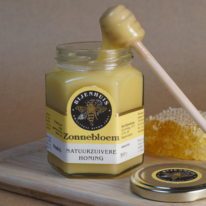 Pot Zonnebloem-honing Bijenhuis