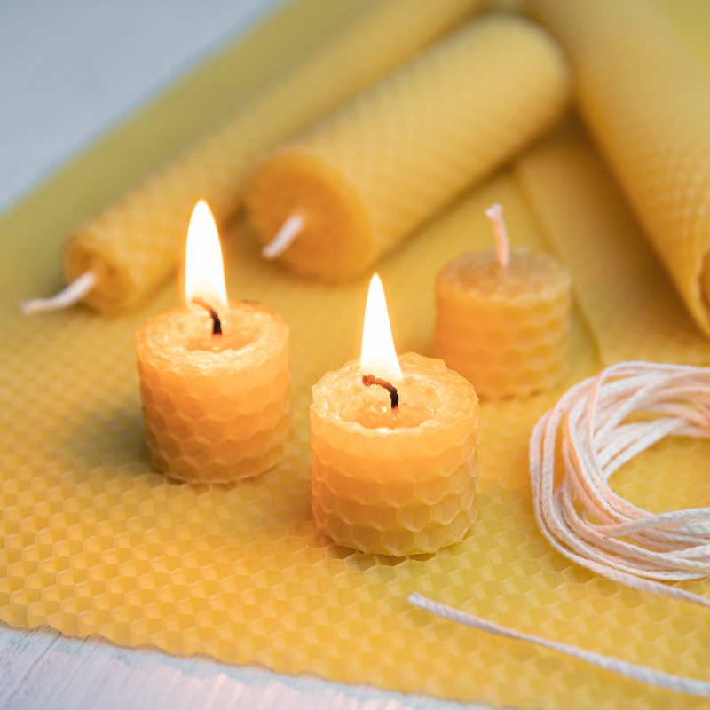 Zelf bijenwaskaarsen maken: wat heb ik nodig?