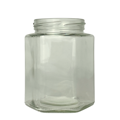 Doos Hexagonale Potten 500ml | 52st, met gratis deksels