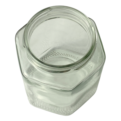 Doos Hexagonale Potten 500ml | 52st, met gratis deksels