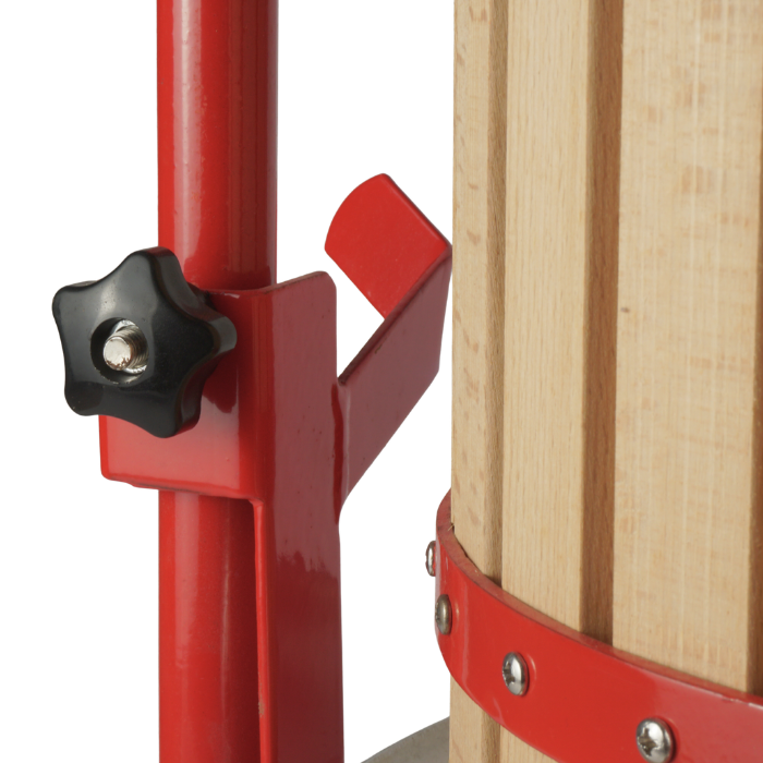 Honingpers rvs met hout
