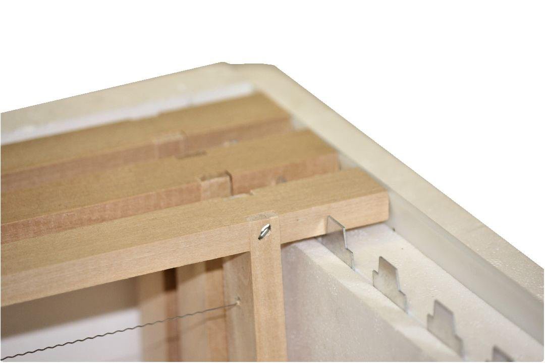 Afst.repen aluminium 10 raams met pvc keerstrip (2);Afstandrepen 10 raams met pvc keerstrip voor segeberger;Afstandrepen 10 raams met pvc keerstrip voor segeberger