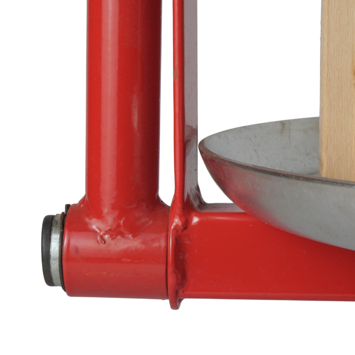 Honingpers rvs met hout