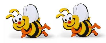 Sticker bij schuimstof 12cm;