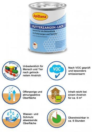 Lak Voor Houten Voerbak 750ml
