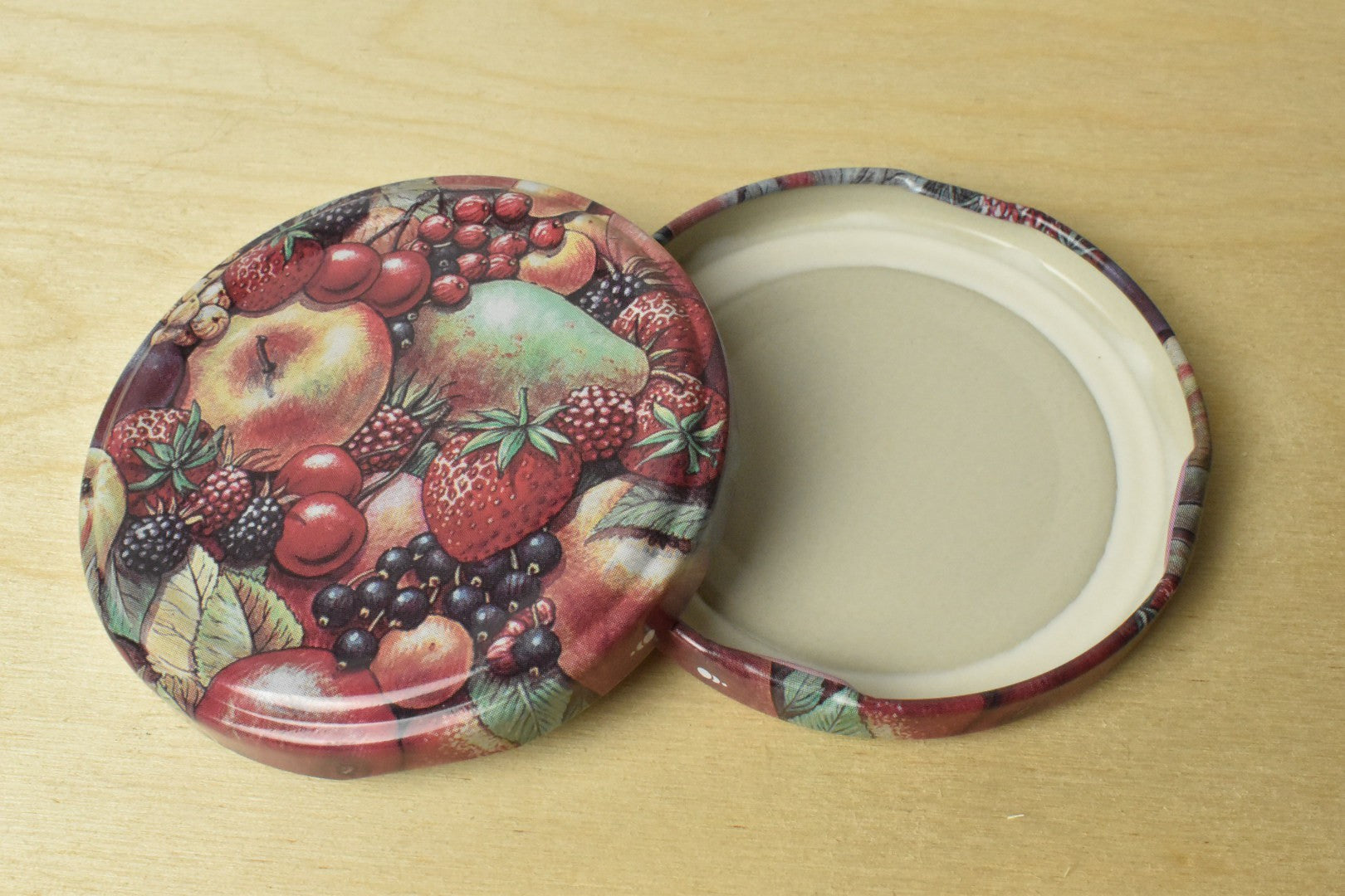 Deksel Fruit 63mm;Deksel fruit 63mm  36st