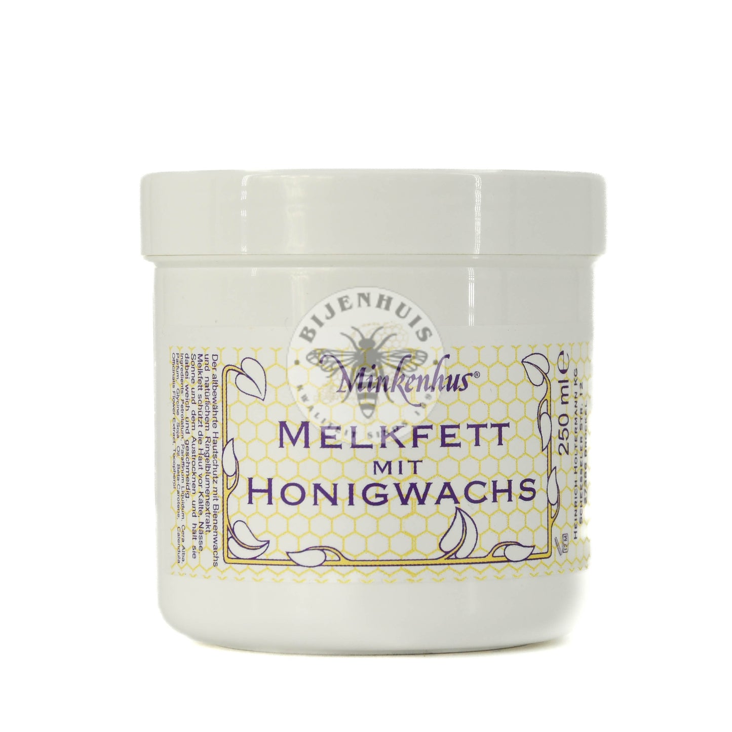 Melkvet Bijenwascreme 250ml
