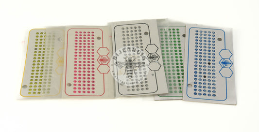 Merkplaatjes 100 stuks met nummer