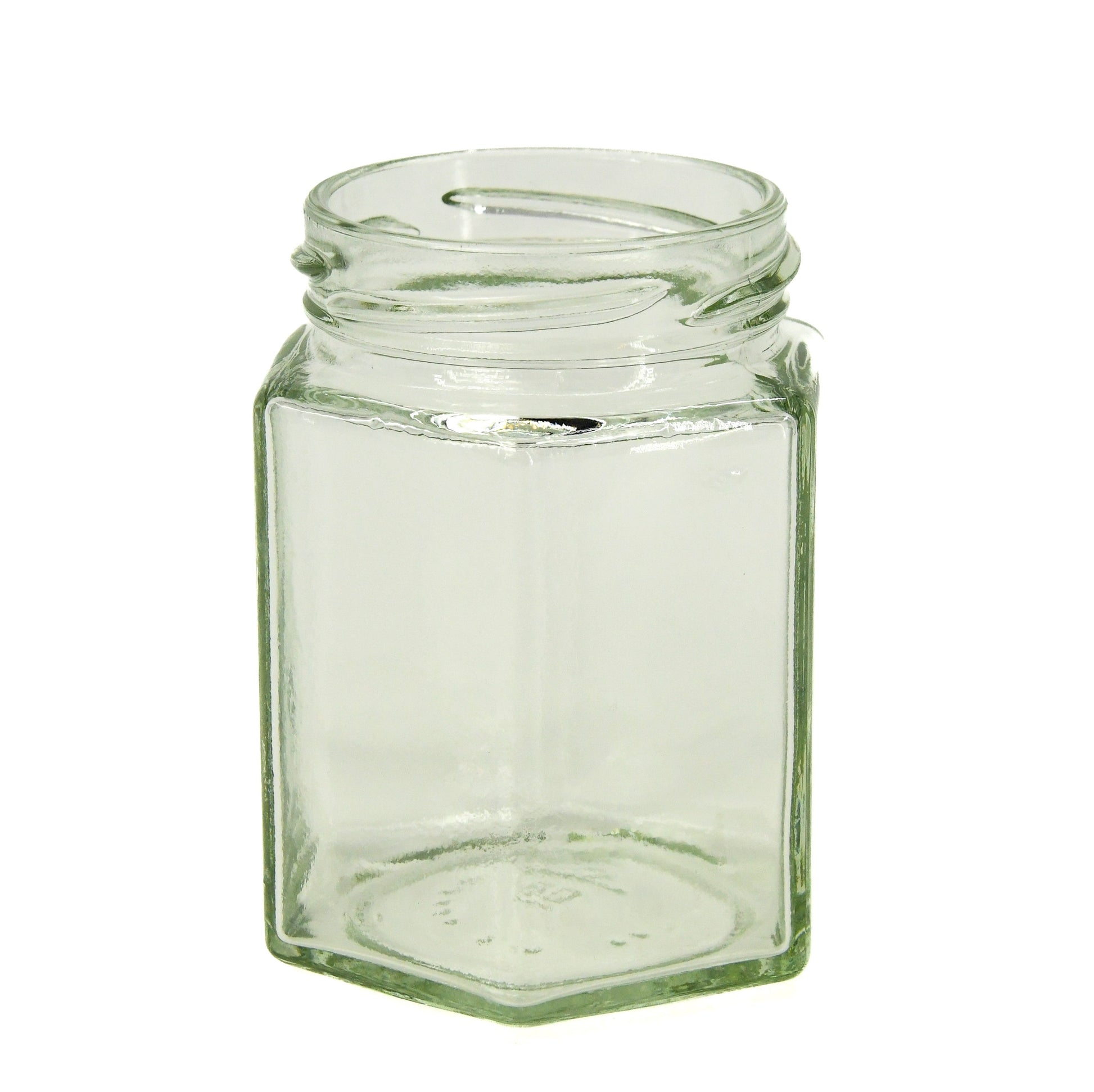 Pot hexagonaal 280ml/350gr - 40st (wordt niet verzonden);Pot hexagonaal 280ml/350gr - 40st