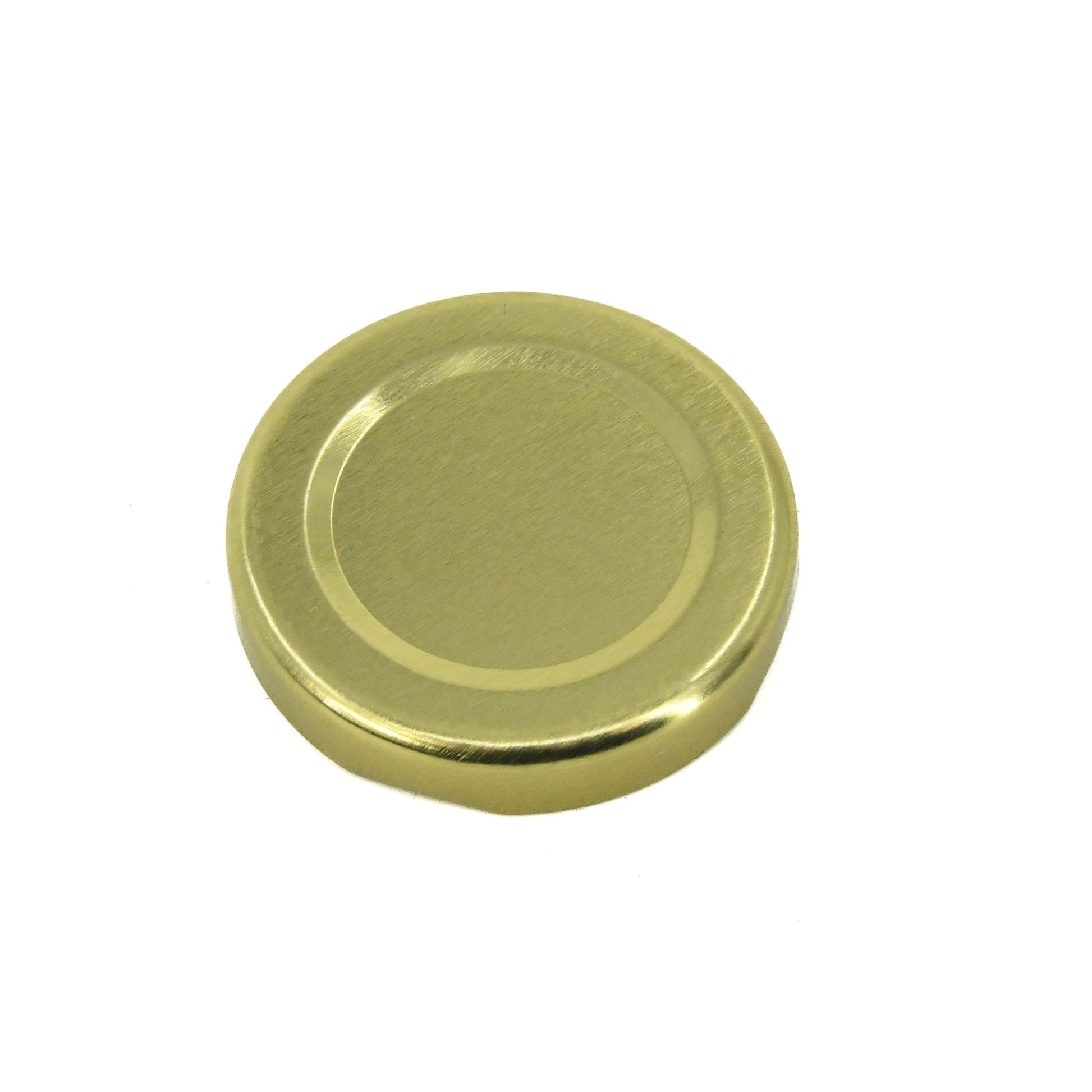 Deksel Effen Goud 43mm;Deksel Effen Goud 43Mm 50St