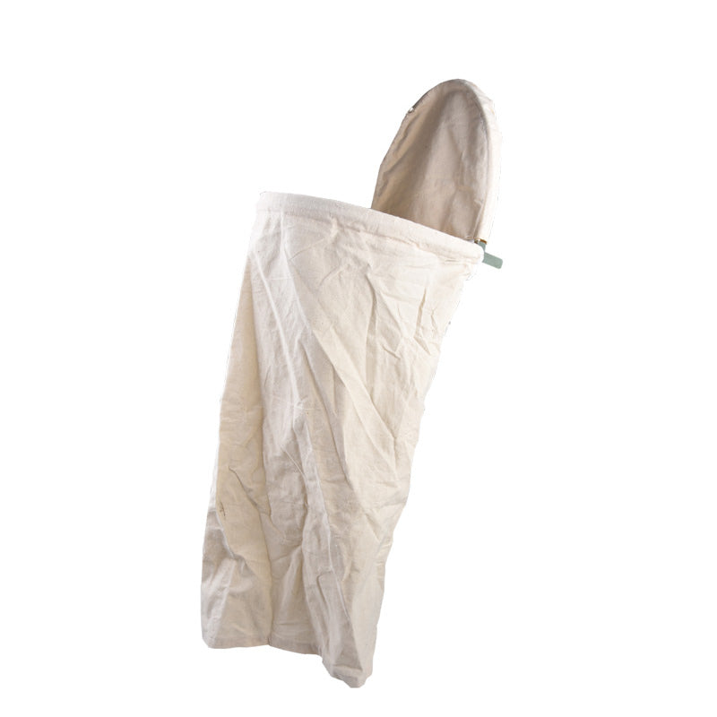 Zwermvangzak met klepopening en stok
