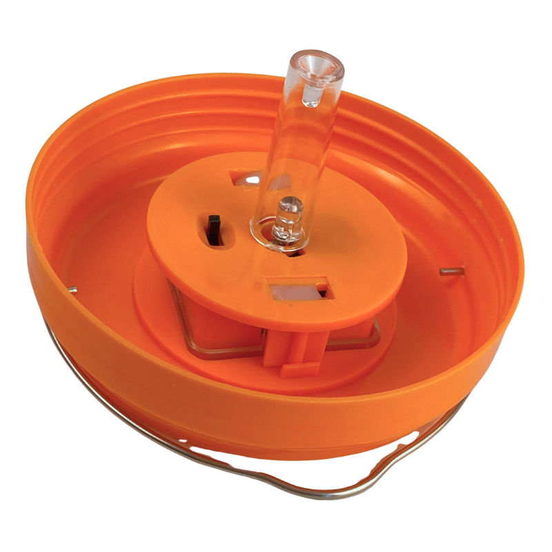 Wespenval met LED-lichtje