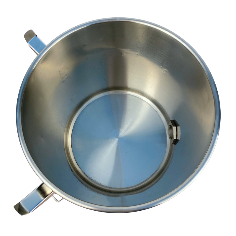Aftapvat RVS Met Hevelsluiting 25kg